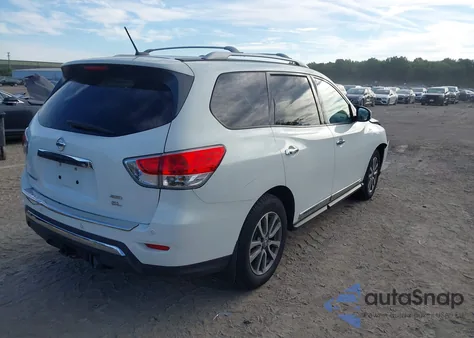 2014 Nissan Pathfinder Sl z USA, uszkodzony, nr VIN 5N1AR2MM6EC710993